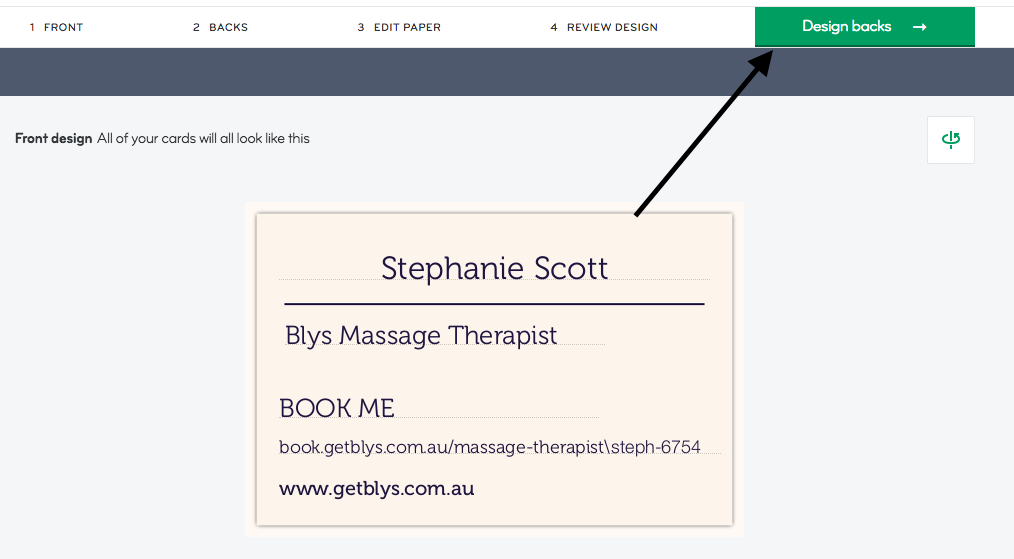 Blys massage booking