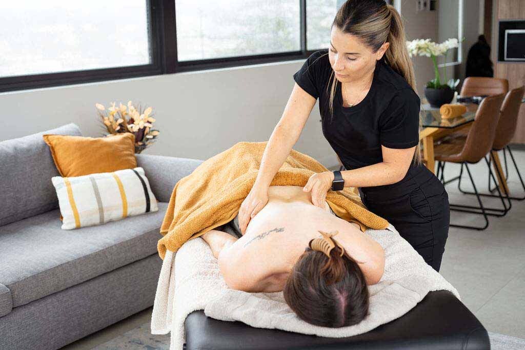 back table massage
