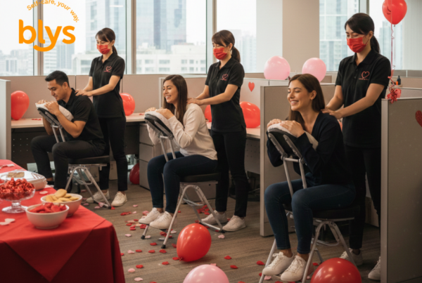 Post-Valentine Slump with Corporate Massage