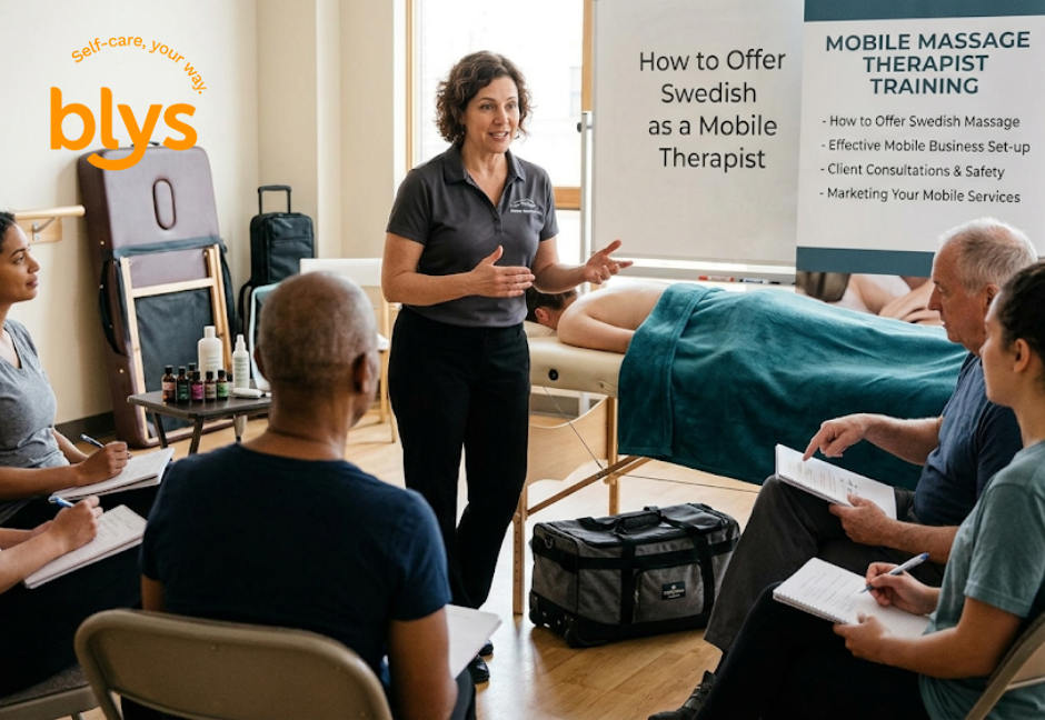 How to Offer Swedish Massage as a Mobile Therapist