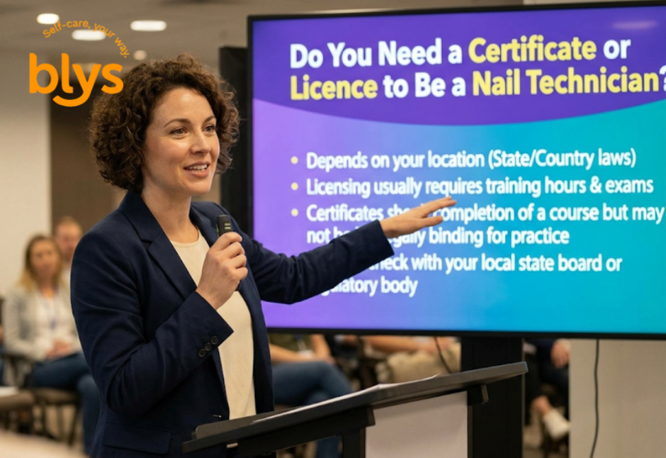Nail Technician Certificate or Licence Guide