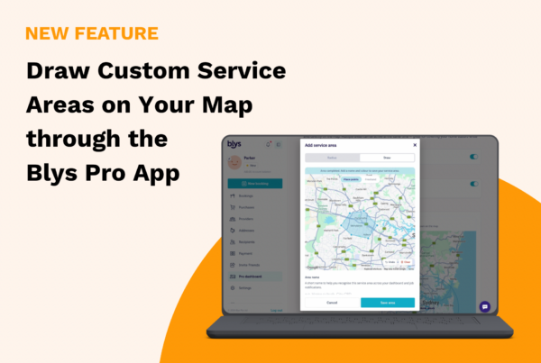 Draw Custom Service Areas on Your Map in the Blys Pro App