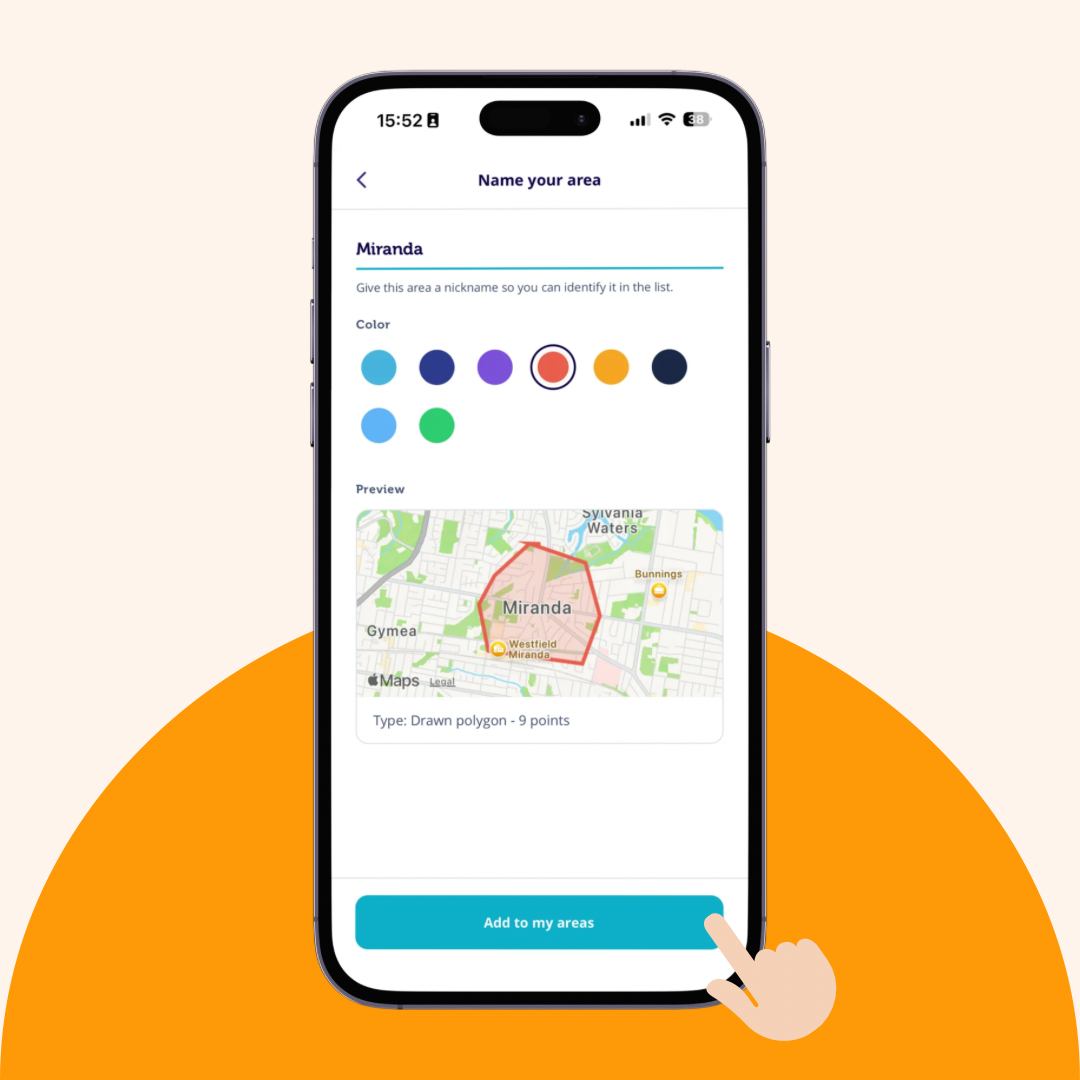 Draw Custom Service Area Image 5