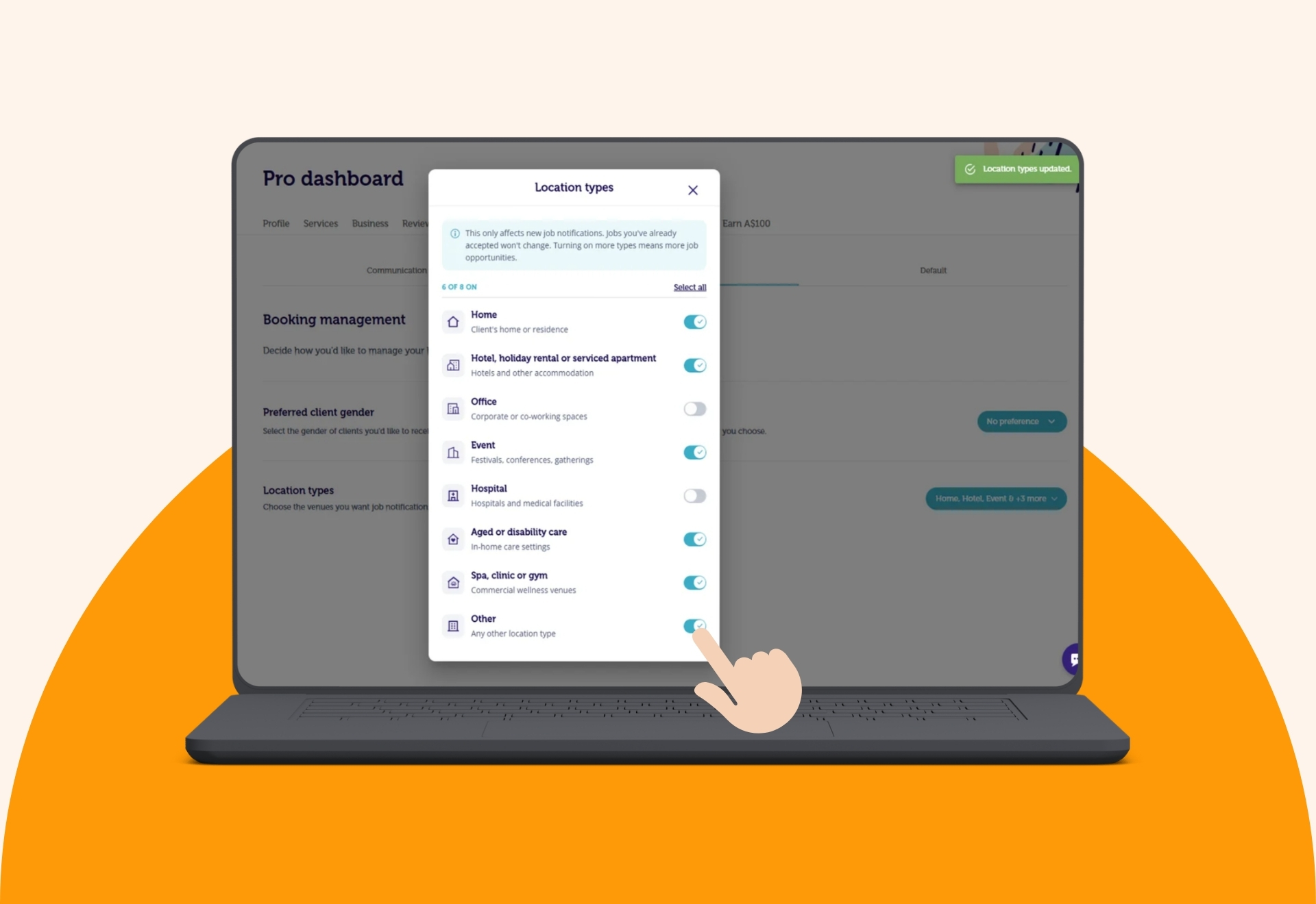 filter-job-requests-by-venue-type