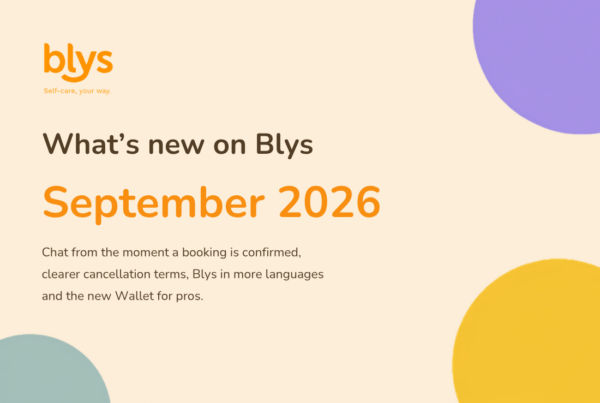 What’s new on Blys: September 2026 product updates